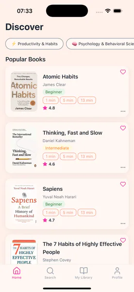 13 Min Summaries — Обзор
