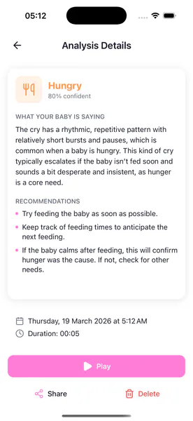 Baby Translator — Детали анализа