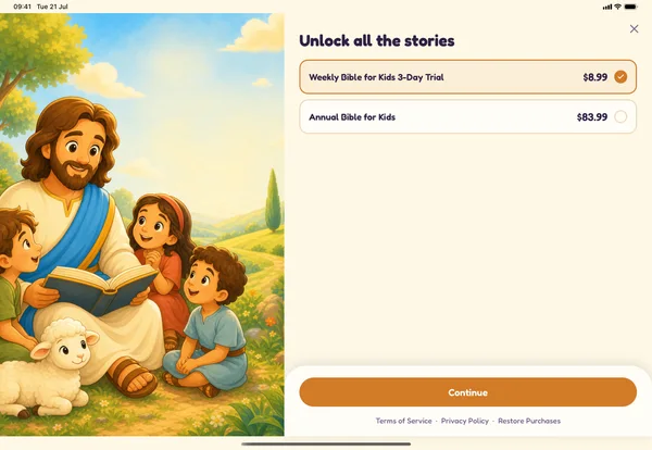 Bible for Kids — Подписка
