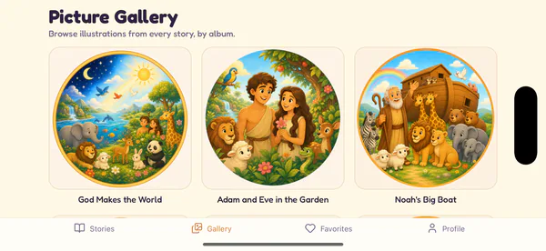 Bible for Kids — Галерея иллюстраций