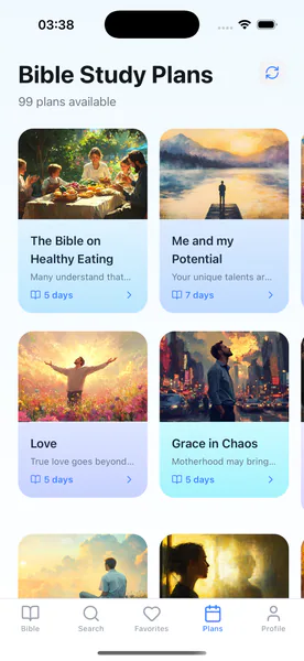 Catholic Bible — Планы изучения Библии