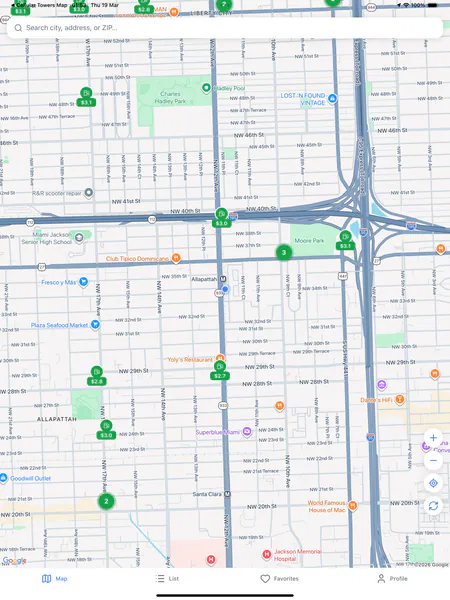 Gas Stations Tracker — Карта топлива