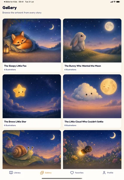 Bedtime Stories — Галерея историй