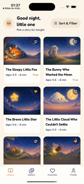 Bedtime Stories — Библиотека историй