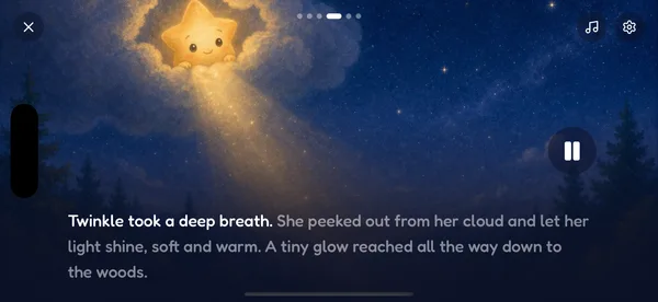 Bedtime Stories — Плеер истории «Твинкл»